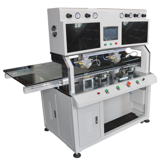 85" Flex Cable Acf TV LCD Bonding Machine Pulse Heating Mode PLC Control