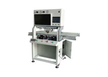 LED LCD Cof Bonding Machine , Tab Bonding Machine For Led TV Plane Precision 0.005 Mm